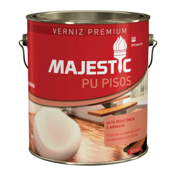 VERNIZ PU PISOS MAJESTIC ACETINADO 3,6L