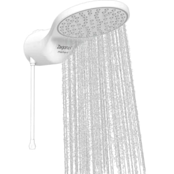 ZAGONEL DUCHA MOMENT ELETRÔNICA 7500W 220V BRANCA