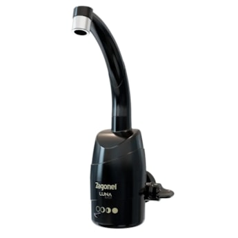 ZAGONEL TORNEIRA ELÉTRICA LUNA 5500W 220V PRETA PAREDE